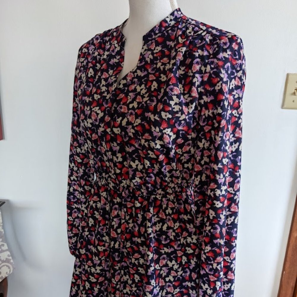 Maison Jules Beautiful Floral Midi Dress